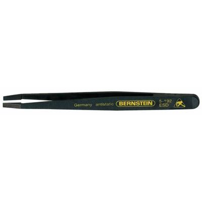 BERSTEIN Tools for Electronics 5-192 Precisiepincet NKR Plat-breed, scheef 120 mm
