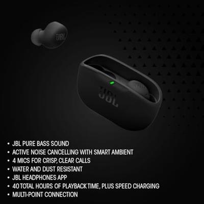 JBL Wave Buds 2 Oordopjes Wit - thumbnail