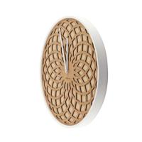 NeXtime klok 3149be sun large, ø50 cm, wall, beige - thumbnail