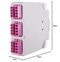 Renkforce RF-3563952 Verbindingsbehuizing voor glasvezelkabels Grijs 1 stuk(s) - thumbnail