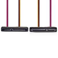 Interne Voedingskabel | SATA 22-Pins Male - SATA 22-Pins Female | 0,5 m | Diverse - thumbnail