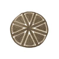 Tapijt Home ESPRIT Natuurlijk Tropisch 178 X 178 X 1,8 cm - thumbnail