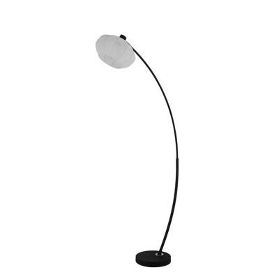 Searchlight VloerlampRadiant zwart met kap - EU52853BK