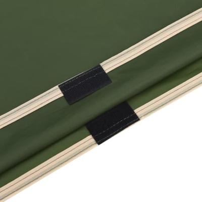 VidaXL Regenponcho met capuchon 2-in-1 ontwerp 223x145 cm groen