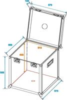 Roadinger ROADINGER Flightcase spiegelbol 50cm - thumbnail