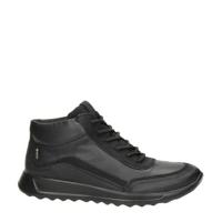 Ecco Flexure Runner leren sneakers zwart - thumbnail