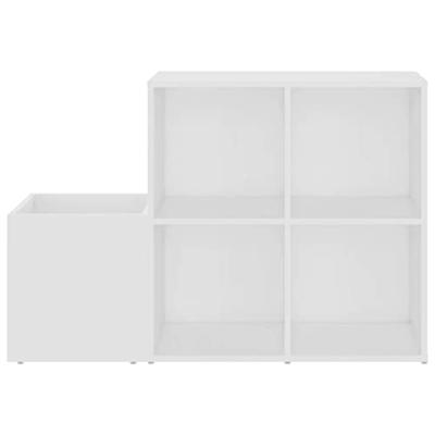 VidaXL Opbergkast 105x35,5x70 cm bewerkt hout wit VidaXL Opbergkast 105x35,5x70 cm bewerkt hout wit