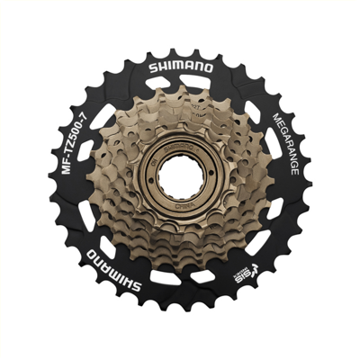 Shimano freewheel 7-speed 14-34t / mf-tz500 (opschroef)