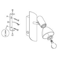 Eglo WandspotEnea halogeen - 90982 - thumbnail