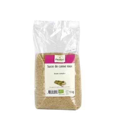 Primeal Bruine ruwe rietsuiker bio 1 Kilogram