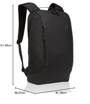 Alienware AW323P 17 rugzak Casual rugzak Zwart