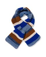 HEMA Babysjaal strepen blauw - thumbnail