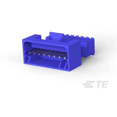 TE Connectivity 3-647002-8 Male header, inbouw (standaard) Inhoud: 1 stuk(s) Bag