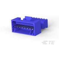 TE Connectivity 3-647002-8 Male header, inbouw (standaard) Inhoud: 1 stuk(s) Bag - thumbnail