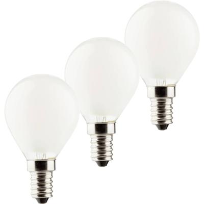 Müller-Licht 400294 LED-lamp Energielabel E (A - G) E14 Kogel 4.2 W = 40 W Warmwit Filament / Retro-LED 3 stuk(s)