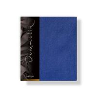 Dommelin Dommelin Kussensloop Uni Satijn 300TC 576 Jeansblauw 50x70 - thumbnail