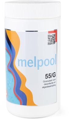 Melpool chloorshock 55G 1 kg Melpool chloorshock 55G 1 kg