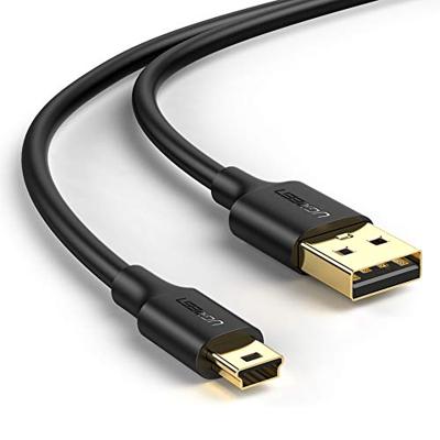 Ugreen USB-kabel - mini USB 480 Mbps 3 m US132 (zwart)