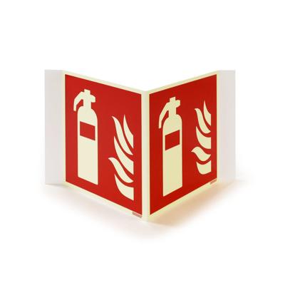 Brandblusser bord panorama fotoluminescerend - 200 x 200 Brandblusser bord panorama fotoluminescerend - 200 x 200