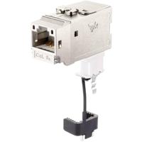 Metz Connect 130B22-E RJ45-inbouwmodule Keystone CAT 6A 1 stuk(s) - thumbnail