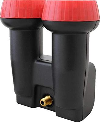 MegaSat Diavolo Single LNB monoblock Aantal gebruikers: 1 Feed-opname: 40 mm vergulden aansluiting, Weerbestendig Zwart, Rood