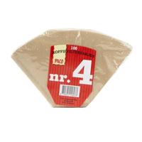 Koffiefilter Paco bruin nummer 4 100 stuks - thumbnail