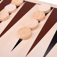 Bigjigs backgammon houten bordspel - thumbnail