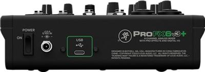 Mackie ProFX6v3+ FX-mixer met USB-interface - thumbnail