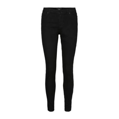 VERO MODA mid waist skinny jegging VMJUDY zwart VERO MODA mid waist skinny jegging VMJUDY zwart
