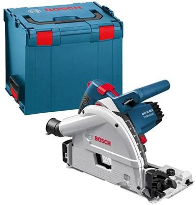Bosch Blauw GKT 55 GCE invalzaag | 1400 Watt | + L-Boxx | 0601675001 - 0601675001