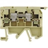 Weidmüller 0376760000 Zekeringsdoorvoerklem 8 mm Schroeven Beige 100 stuk(s) - thumbnail