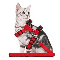 Pawise Kitten Harness Leash-Red/Blue - thumbnail