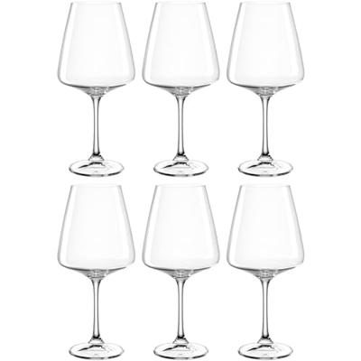 Leonardo Rode Wijnglazen Paladino - 660 ml - 6 stuks