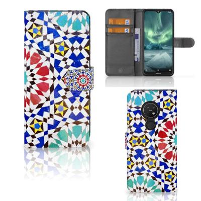 Nokia 7.2 | Nokia 6.2 | Bookcase | Mozaïek | Portemonnee hoesje