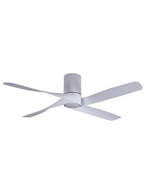 Lucci AIR Riviera Plafondventilator 35 W (Ø x h) 132 cm x 28 cm Wit Met afstandsbediening