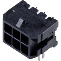 Molex 430450621 Male header, inbouw (standaard) Totaal aantal polen: 6 Rastermaat: 3 mm Inhoud: 1 stuk(s) Tray - thumbnail