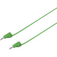 VOLTCRAFT MSB-200 Meetsnoer Banaanstekker 2 mm Banaanstekker 2 mm 30.00 cm Groen 1 stuk(s) - thumbnail