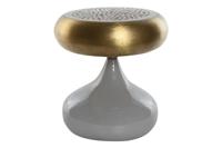 Bureaulamp Home ESPRIT Grijs Gouden Metaal 4 W 220 V 36 x 36 x 37,5 cm - thumbnail
