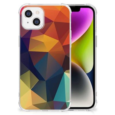 iPhone 14 Shockproof Case Polygon Color iPhone 14 Shockproof Case Polygon Color