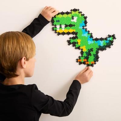 PlusPlus Puzzle By Number T-Rex 250 Pcs Plus-Plus 4334