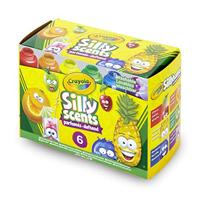 Crayola Silly Scents uitwasbare verf met geur junior 6 delig - thumbnail