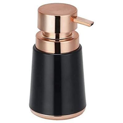 MSV Zeeppompje|dispenser - Coruna - PS kunststof - zwart - 15 cm