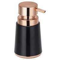 MSV Zeeppompje|dispenser - Coruna - PS kunststof - zwart - 15 cm - thumbnail