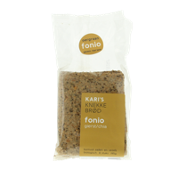 Knekkebrod fonio gierst/chia bio 195 Gram - thumbnail
