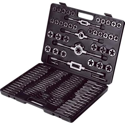 TOOLCRAFT TO-9913164 Gehard gelegeerd staal, Wolfraamstaal Tappen- en matrijzenset 1 set(s)