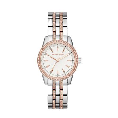 Michael Kors horloge MK4386 Ritz Zilver Michael Kors horloge MK4386 Ritz Zilver
