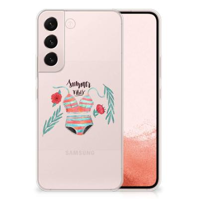Samsung Galaxy S22 Telefoonhoesje met Naam Boho Summer