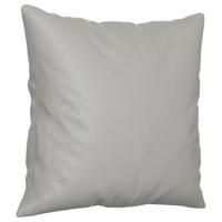 Tweezitsbank met kussens 120 cm microvezelstof lichtgrijs - thumbnail