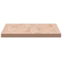Wastafelblad 80x40x2,5 cm massief beukenhout - thumbnail
