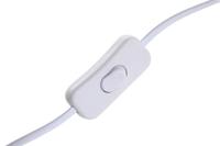 Bureaulamp DKD Home Decor Bruin Polyester Wit Bamboe (36 x 36 x 48 cm) - thumbnail